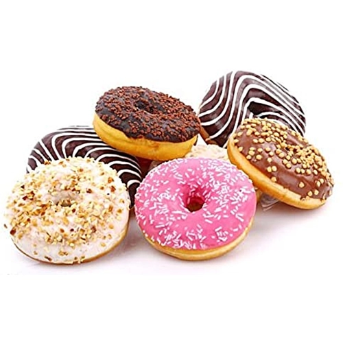 Silikonowa forma do oponek donuty 6 sztuk